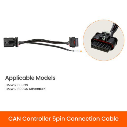 CAN-Controller-5pin-Connection-Cable LOBOO Kabel 5-pinowy do sterowania reflektorami BMW R1300GS/R1300GS ADVENTURE za pomocą oryginalnego kontrolera BMW