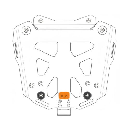 LOBOO Crash Bar boczne oraz osłony chłodnicy do CFMOTO 700MT ADV (2025-) czarne (10.3.01613.001.11)
