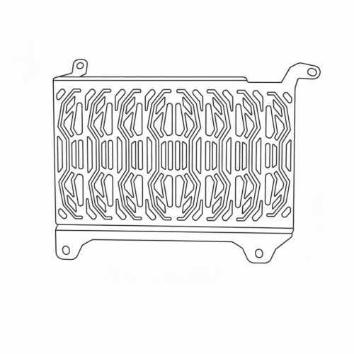 LOBOO Crash Bar boczne oraz osłony chłodnicy do CFMOTO 700MT ADV (2025-) czarne (10.3.01613.001.11)