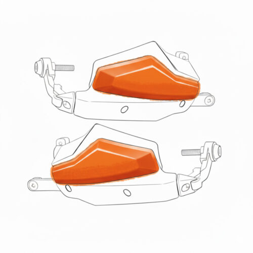 LOBOO Crash Bar boczne oraz osłony chłodnicy do CFMOTO 700MT ADV (2025-) czarne (10.3.01613.001.11)