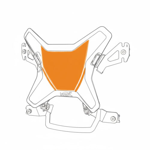 LOBOO Crash Bar boczne oraz osłony chłodnicy do CFMOTO 700MT ADV (2025-) czarne (10.3.01613.001.11)