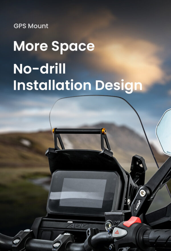 LOBOO Zestaw montażowy GPS do motocykli HONDA FORZA350 (2025-) belka 12mm