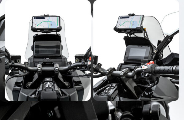 LOBOO Zestaw montażowy GPS do motocykli HONDA FORZA350 (2025-) belka 12mm