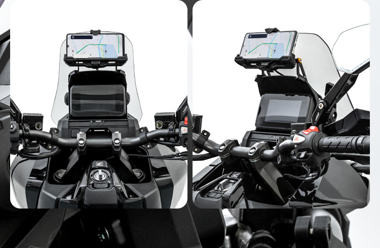 126352 LOBOO Zestaw montażowy GPS do motocykli HONDA FORZA350 (2025-) belka 12mm