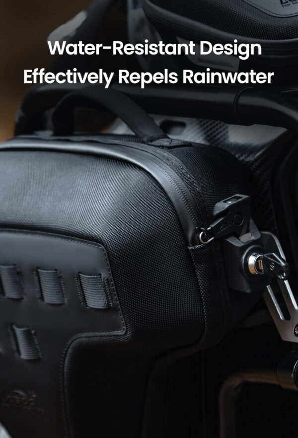 LOBOO boczne przednie torby BMW R1300GS Adventure, czarne, 1 zestaw - 2 szt