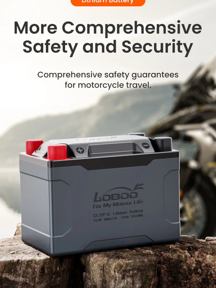 LOBOO Akumulator Litowy CL12F-U 600A 12Ah 150x87x110mm