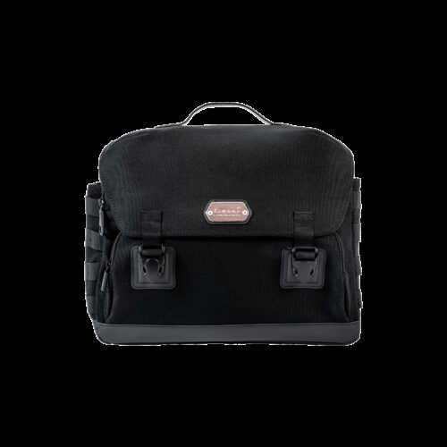 LOBOO Boczna torba Vintage czarna 12L, do montażu z panelem BZJ01BK