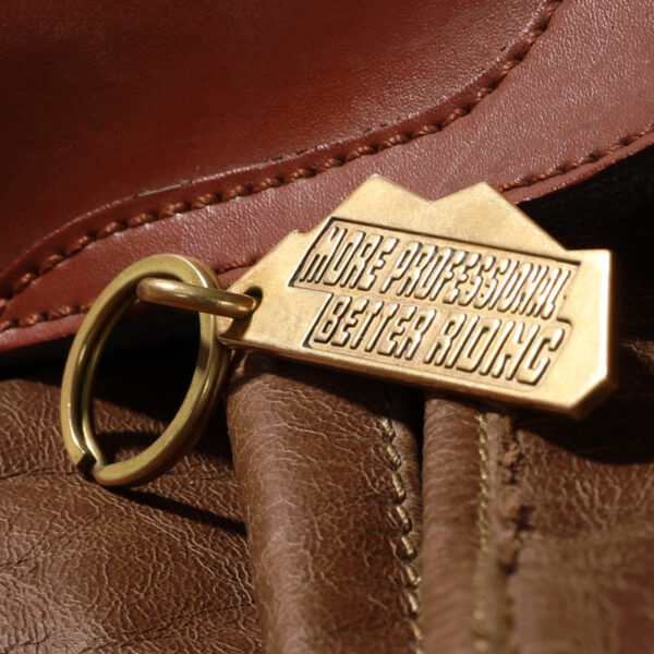 LOBOO Brelok do kluczy miedziany, vintage