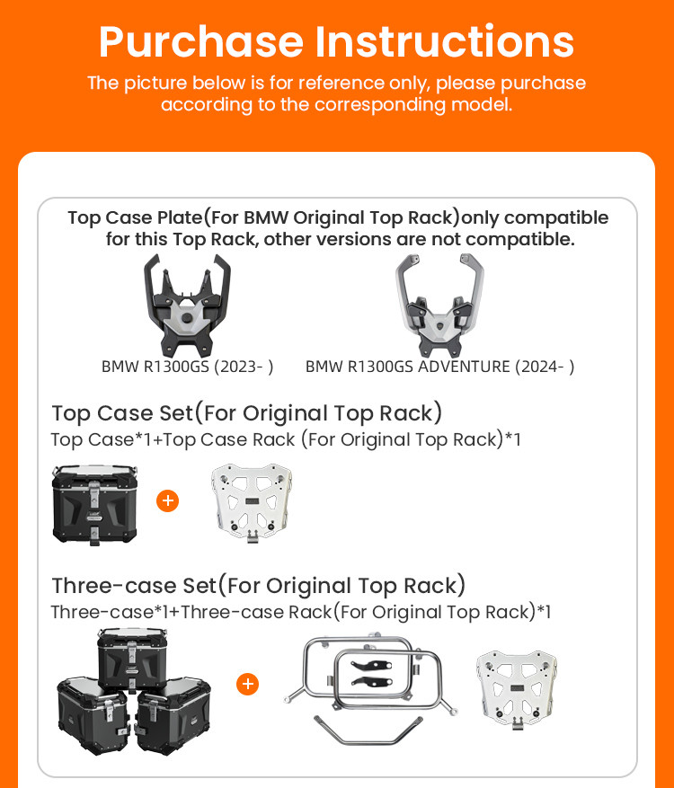 LOBOO CONQUEROR Kufer centralny czarny 40L, aluminium, 2 zamki, wodoodporny, wewnętrzna siatka/paski mocujące bagaż