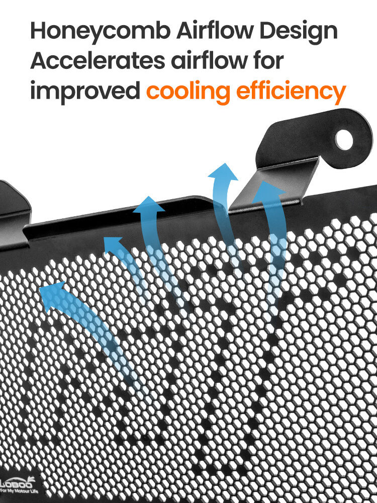 LOBOO Gmole boczne oraz osłony chłodnicy do CFMOTO 700MT ADV (2025-) srebrne