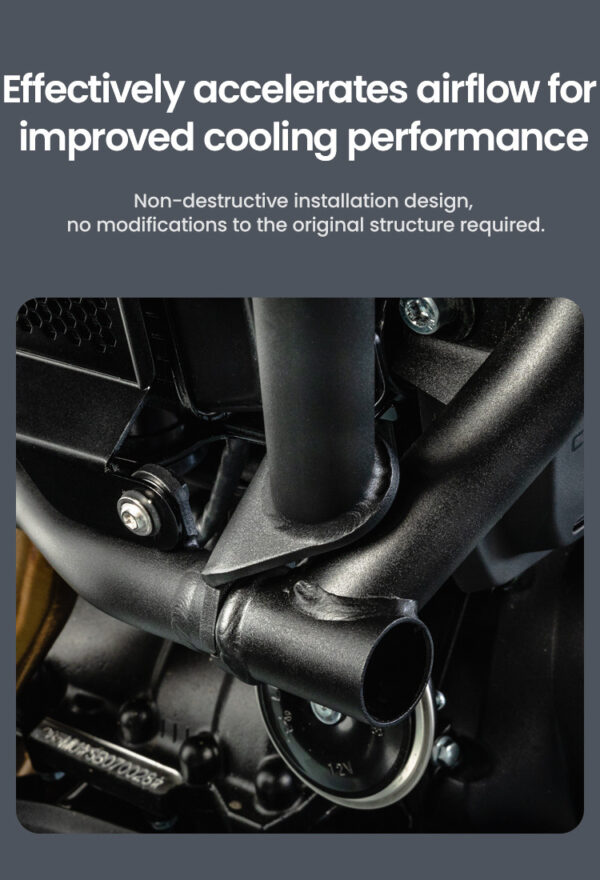 LOBOO Gmole boczne oraz osłony chłodnicy do CFMOTO 700MT ADV (2025-) srebrne