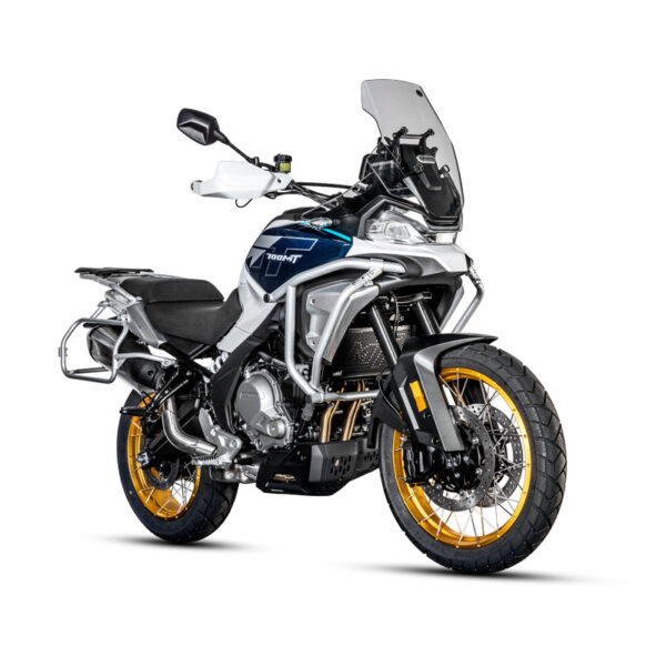 LOBOO Gmole boczne oraz osłony chłodnicy do CFMOTO 700MT ADV (2025-) srebrne