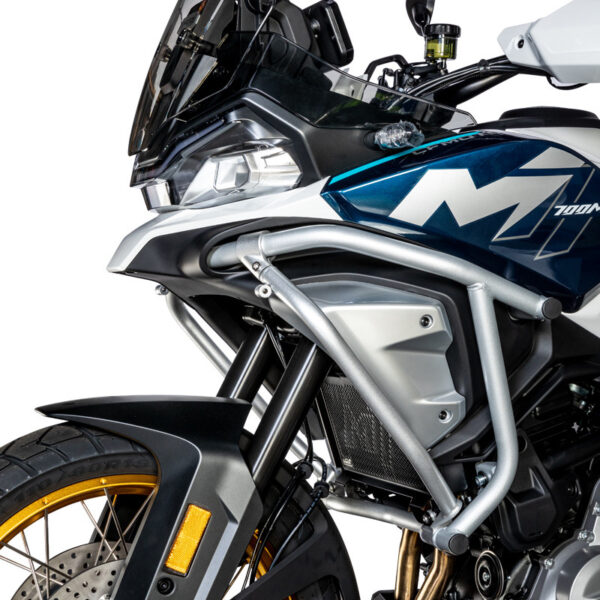 LOBOO Gmole boczne oraz osłony chłodnicy do CFMOTO 700MT ADV (2025-) srebrne