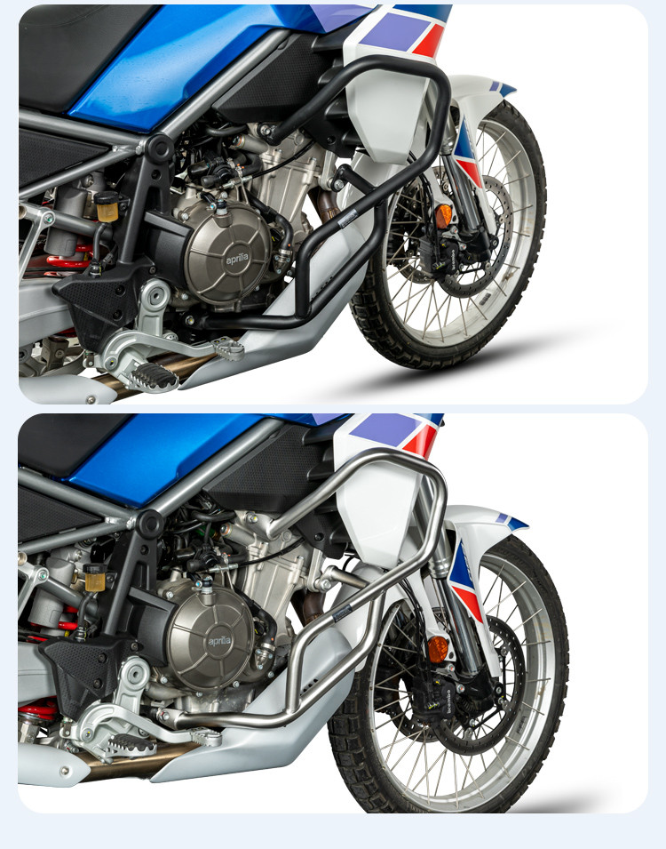 LOBOO Gmole do Aprilia Tuareg660 (2022-) srebrne