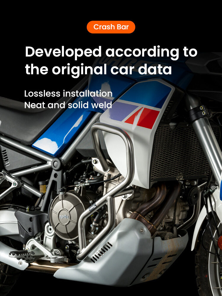 LOBOO Gmole do Aprilia Tuareg660 (2022-) srebrne