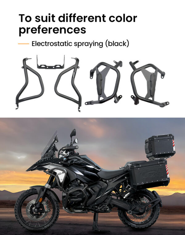 LOBOO Gmole dolne do BMW R1300GS (2023-) srebrne