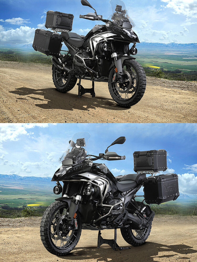 LOBOO Gmole dolne do BMW R1300GS (2023-) srebrne