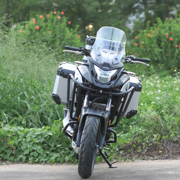 LOBOO Gmole górne do HONDA CB400X (2021-) HONDA CB500X (2019-) srebrne