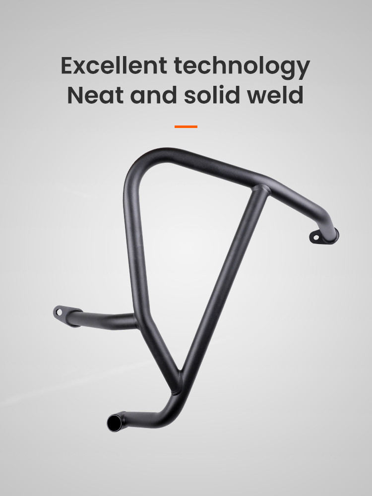 LOBOO Gmole górne do HONDA CB400X (2021-) HONDA CB500X (2019-) srebrne