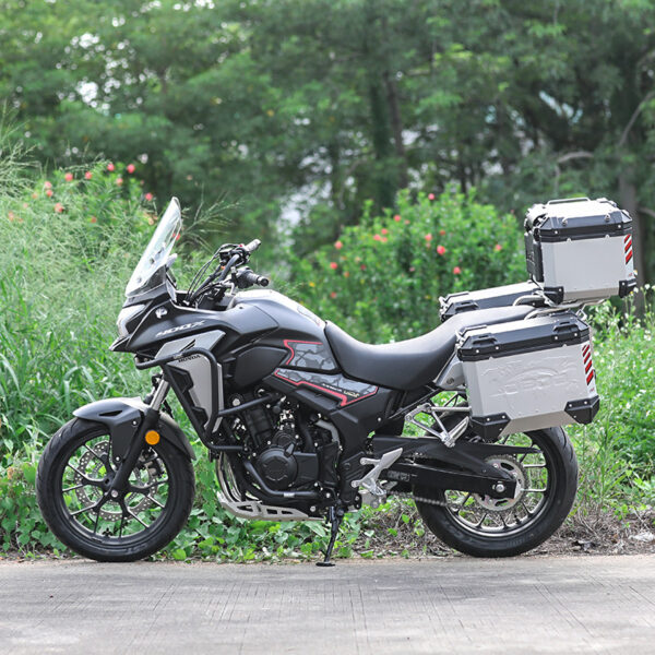 LOBOO Gmole górne do HONDA CB400X (2021-) HONDA CB500X (2019-) srebrne