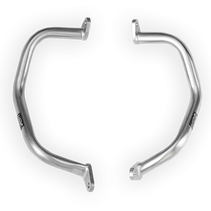 LOBOO Gmole górne do HONDA CB400X (2021-) HONDA CB500X (2019-) srebrne