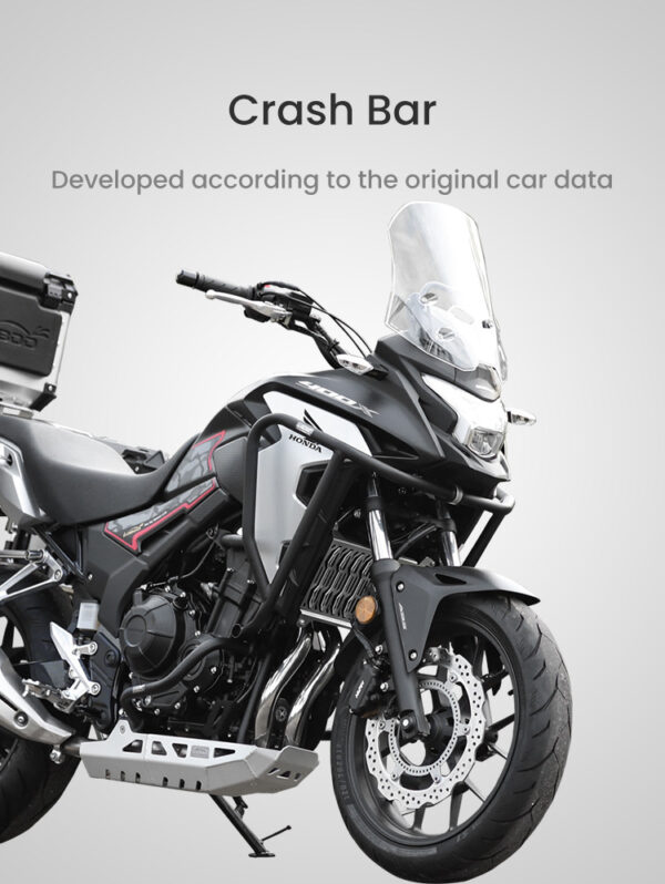 loboo-crash-bar-do-honda-cb400x2021-honda-cb500x2019-chg281sxbk LOBOO Gmole dolne i górne do HONDA CB400X (2021-) HONDA CB500X (2019-) czarne