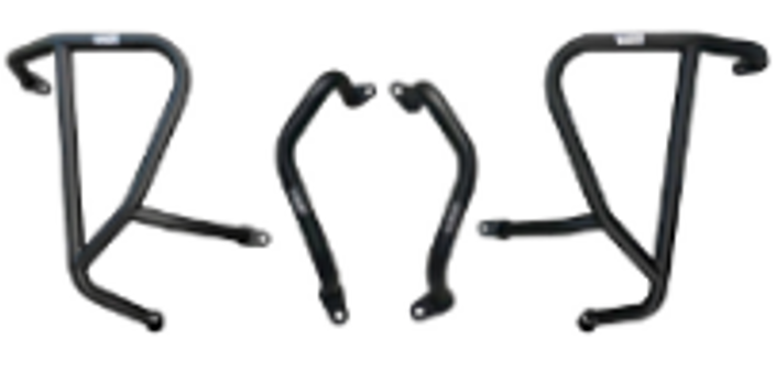 LOBOO Gmole dolne i górne do HONDA CB400X (2021-) HONDA CB500X (2019-) czarne