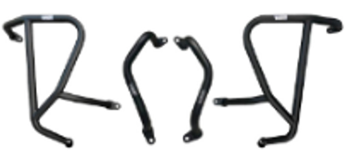loboo-crash-bar-do-honda-cb400x2021-honda-cb500x2019-chg281sxbk LOBOO Gmole dolne i górne do HONDA CB400X (2021-) HONDA CB500X (2019-) czarne