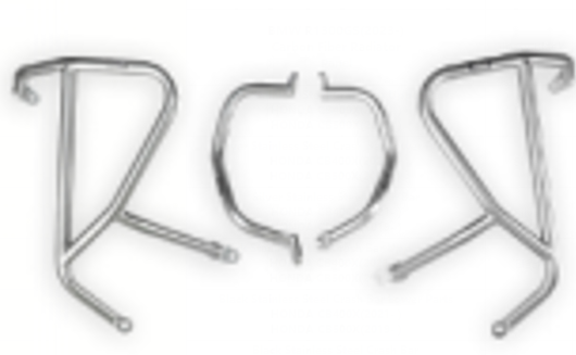 LOBOO Gmole dolne i górne do HONDA CB400X (2021-) HONDA CB500X (2019-) srebrne