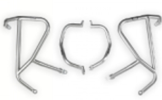loboo-crash-bar-do-honda-cb400x2021-honda-cb500x2019-chg281sxsl LOBOO Gmole dolne i górne do HONDA CB400X (2021-) HONDA CB500X (2019-) srebrne