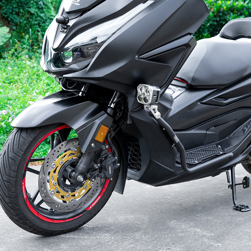 LOBOO Gmole do HONDA FORZA350 (2021-) czarne