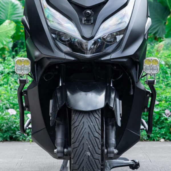 LOBOO Gmole do HONDA FORZA350 (2021-) czarne