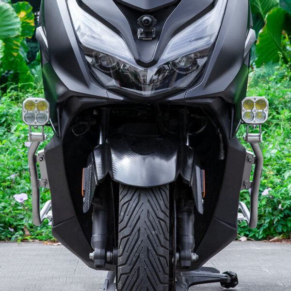 LOBOO Gmole do HONDA FORZA350 (2021-) srebrne