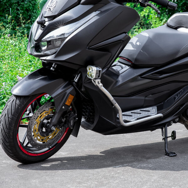 LOBOO Gmole do HONDA FORZA350 (2021-) srebrne