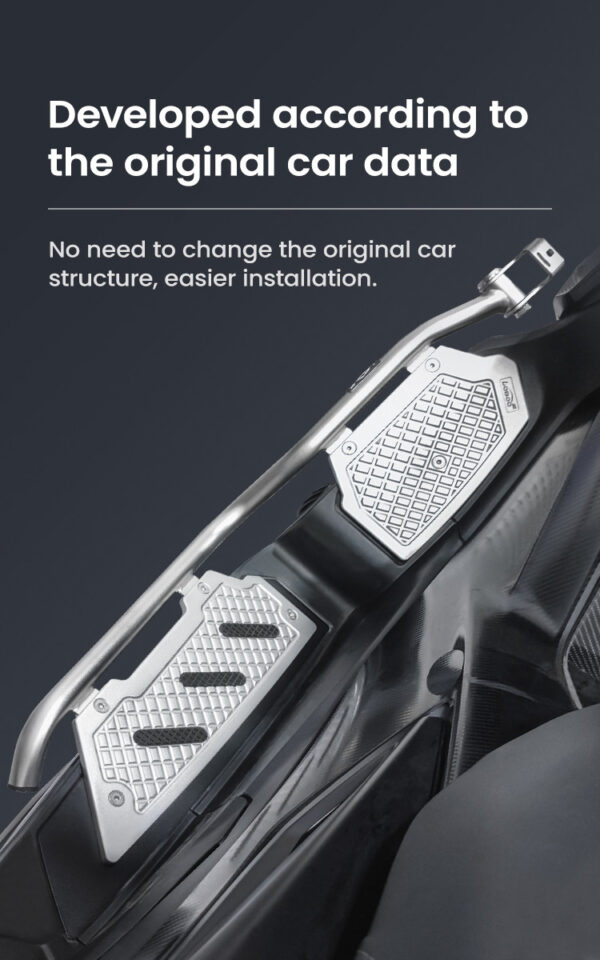 LOBOO Gmole do HONDA FORZA350 (2021-) srebrne