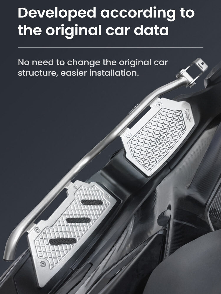 LOBOO Gmole do HONDA FORZA350 (2021-) srebrne