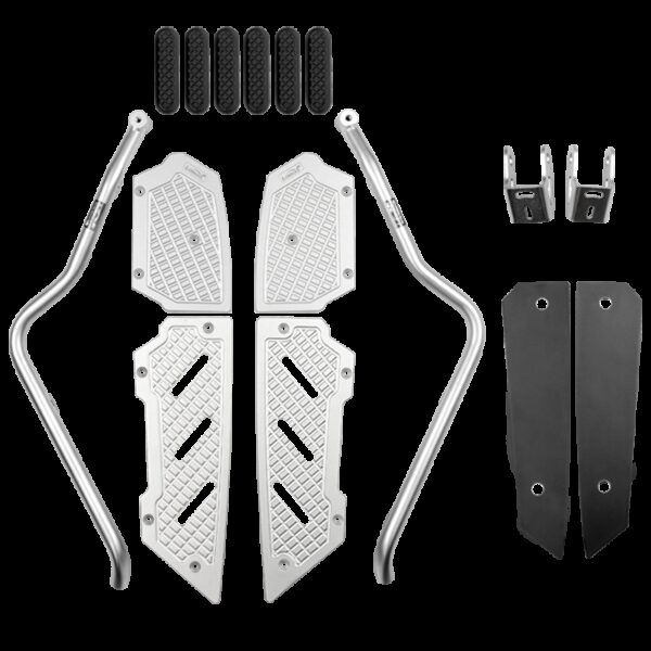 LOBOO Gmole do HONDA FORZA350 (2021-) srebrne