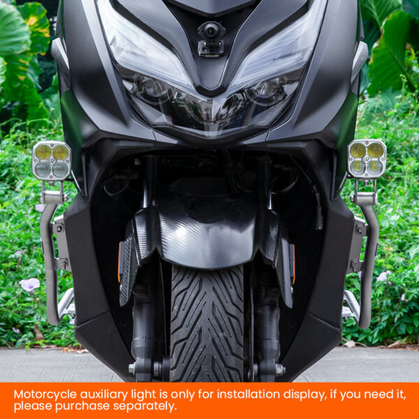 LOBOO Gmole do HONDA FORZA350 (2021-) srebrne