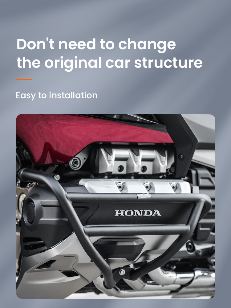 LOBOO Gmole do HONDA GL1800 czarne