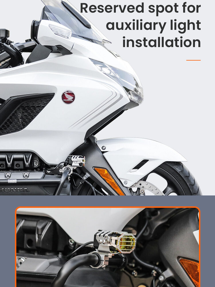 LOBOO Gmole do HONDA GL1800 czarne