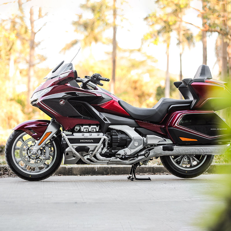 LOBOO Gmole do HONDA GL1800 srebrne