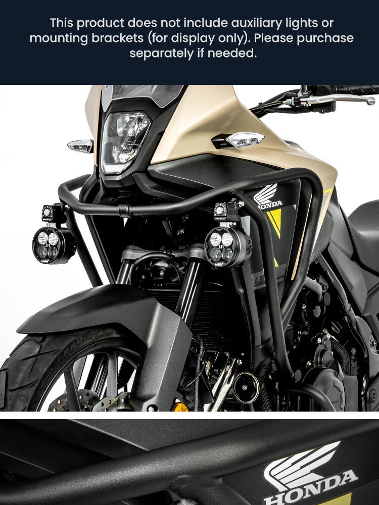 LOBOO Gmole do HONDA NX400 (2024-) HONDA NX500 (2024-) srebrne