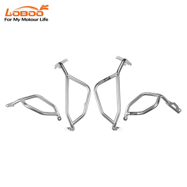 LOBOO Gmole do SUZUKI 800DE (2024-) Srebrne