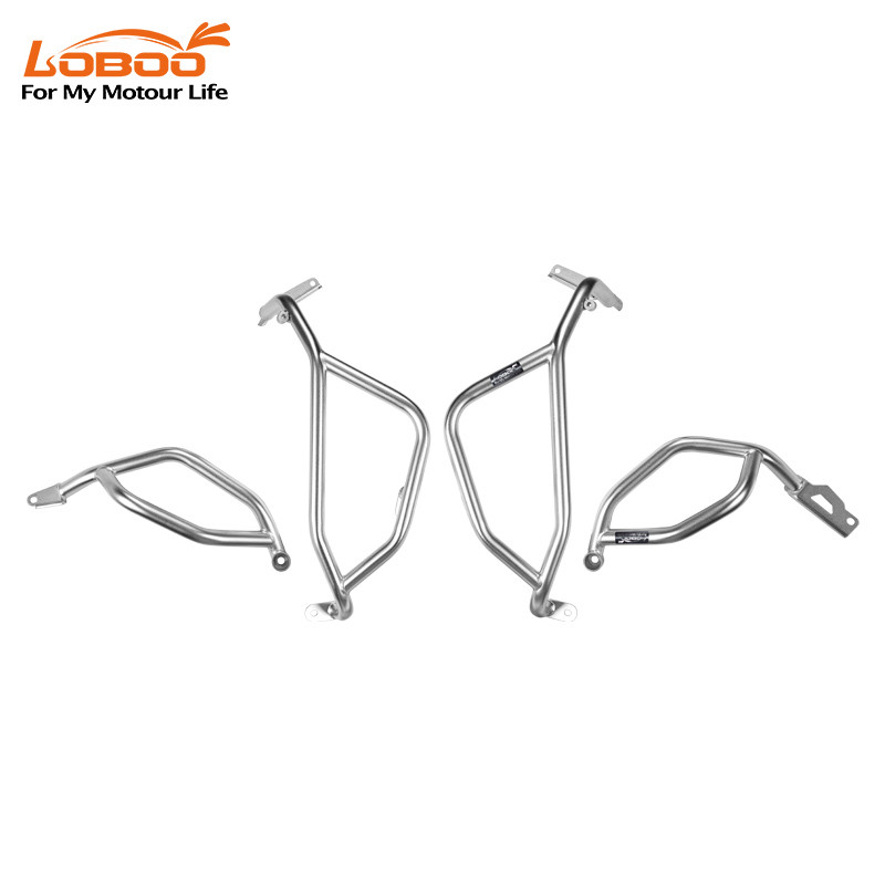 LOBOO Gmole do SUZUKI 800DE (2024-) Srebrne