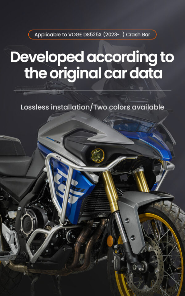 loboo-crash-bar-do-voge-sr250gt2023-black LOBOO Gmole do VOGE SR250GT (2023-) czarne