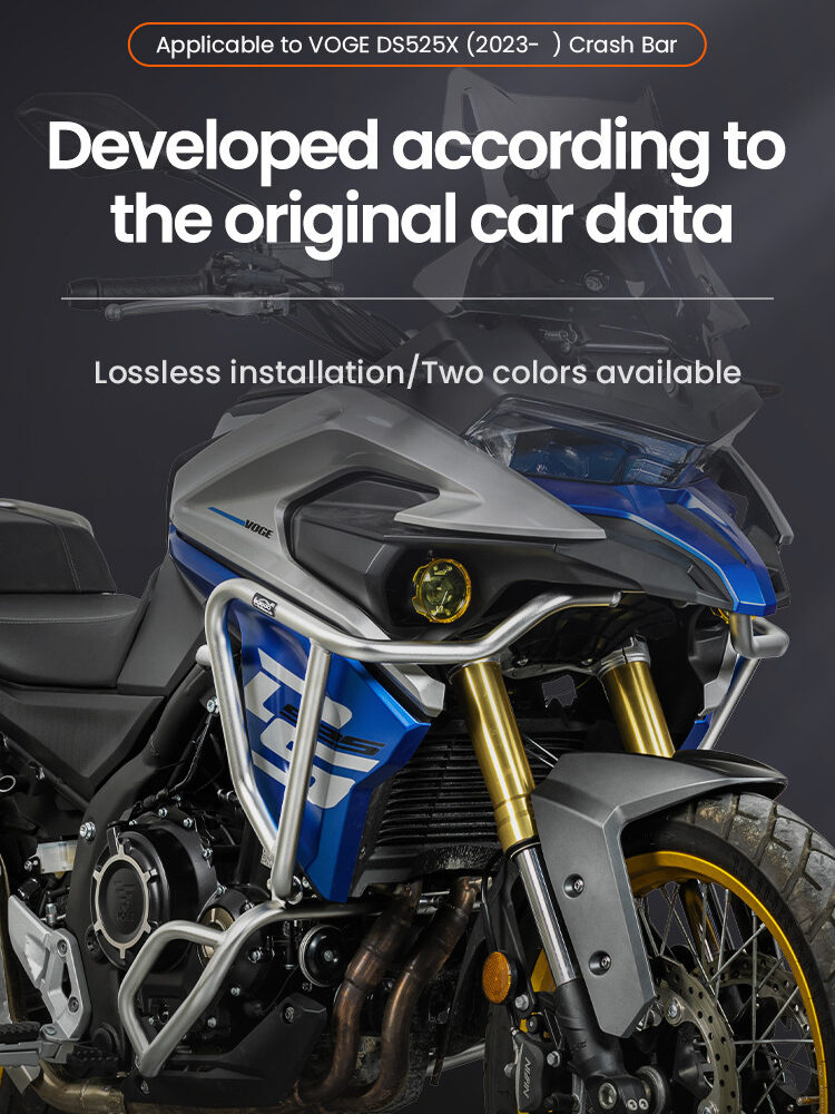 loboo-crash-bar-do-voge-sr250gt2023-black LOBOO Gmole do VOGE SR250GT (2023-) czarne