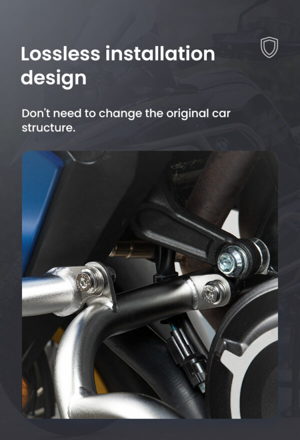 LOBOO Gmole do VOGE SR250GT (2023-) czarne