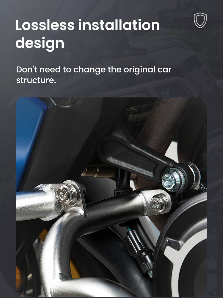 LOBOO Gmole do VOGE SR250GT (2023-) czarne