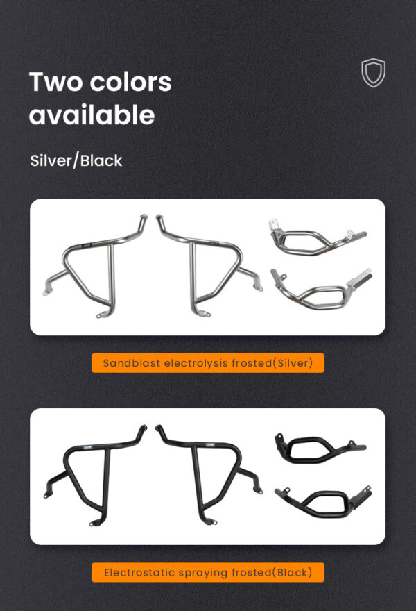 LOBOO Gmole do VOGE SR250GT (2023-) czarne