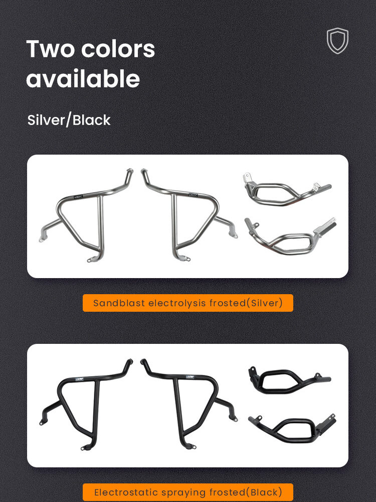 LOBOO Gmole do VOGE SR250GT (2023-) czarne